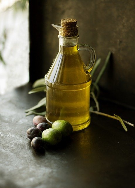 Bottiglia di olio d'oliva
